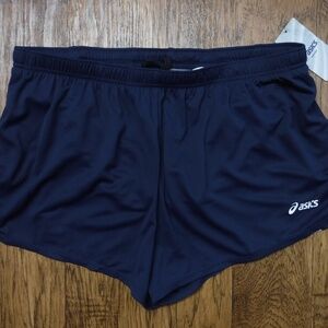 Asics BT Split Navy Blue Athletic Short